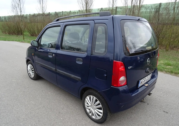 Opel Agila cena 3900 przebieg: 218000, rok produkcji 2000 z Dziwnów małe 46